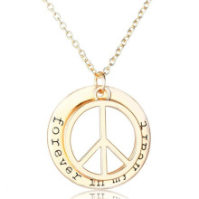 New Arrival Fashion letter Initiales Ziron Necklaace Locket Pendant Pendentif en or